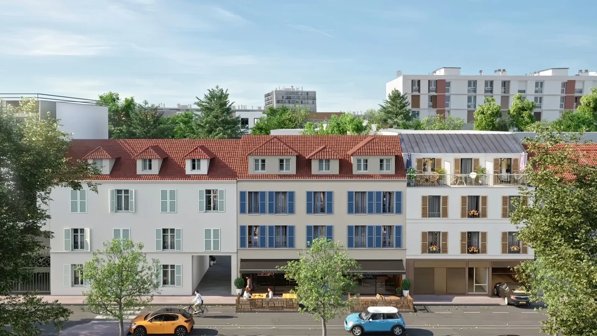 Sur la rue Jean-Jaurès