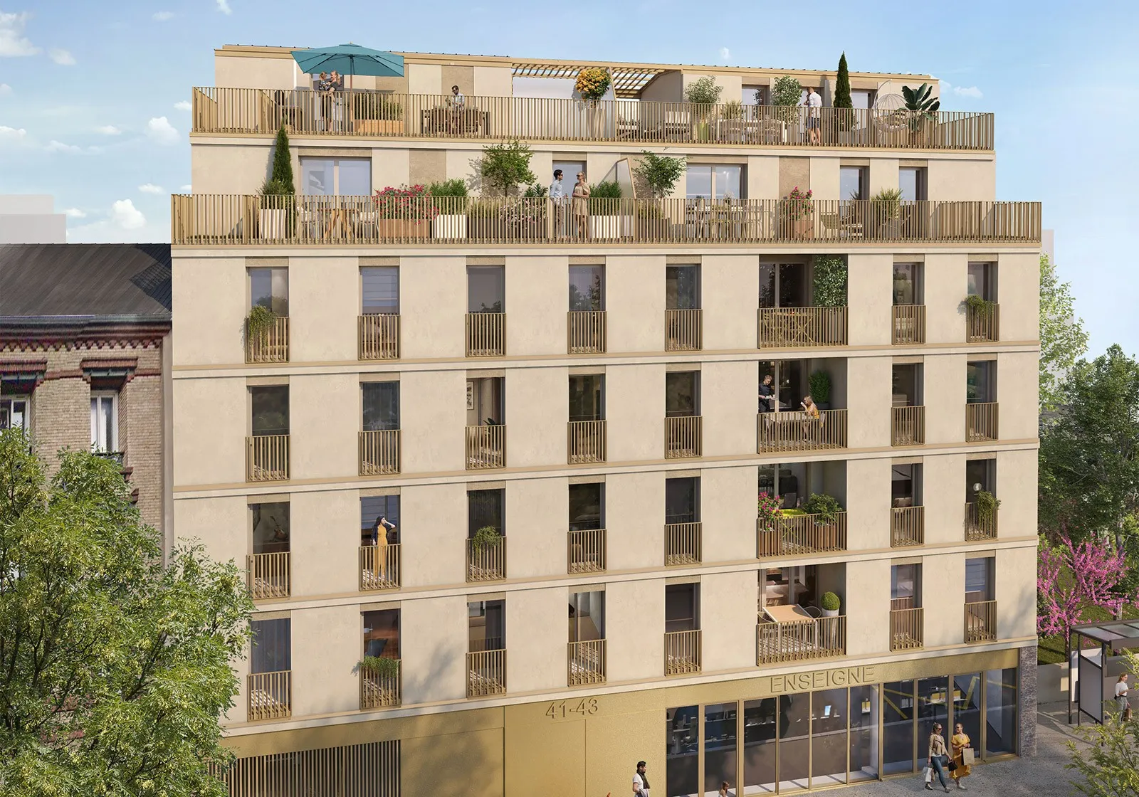 Balcons et terrasses